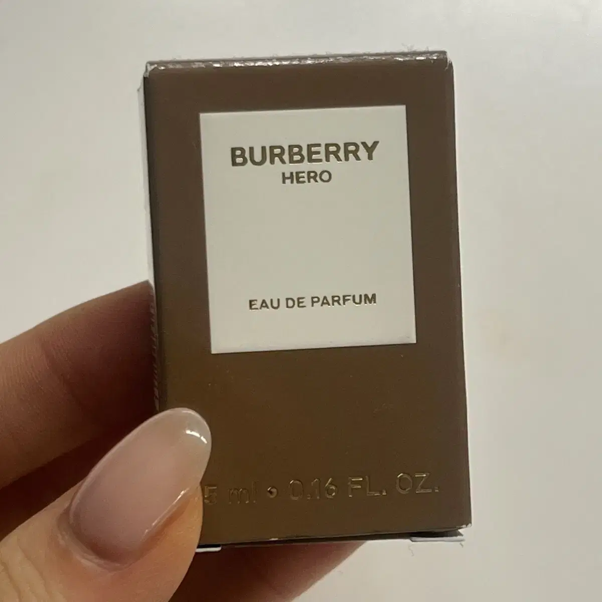 Burberry 버버리 HERO 히어로 퍼퓸 향수 미니어처 5ml